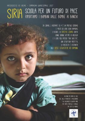 locandina quaresima 2017 per la Siria