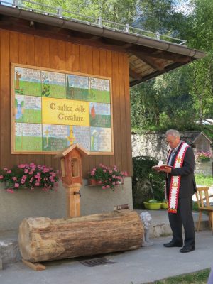 Pierabech 2017 - benedizione fontana