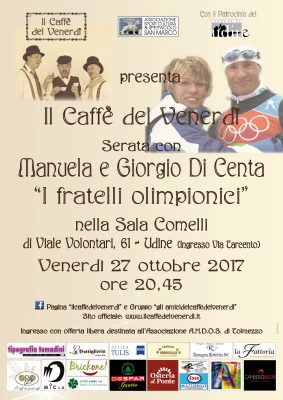 locandina serata fratelli Di Centa