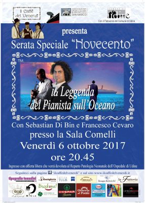 Il caffe del venerdi Locandina serata Novecento