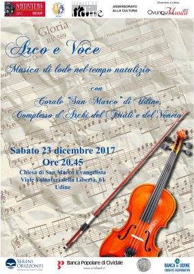 Arco e voce - Corale San Marco 23/12/2017