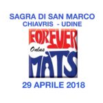 Sagra di San Marco 2018 - ospiti i Forever Mats