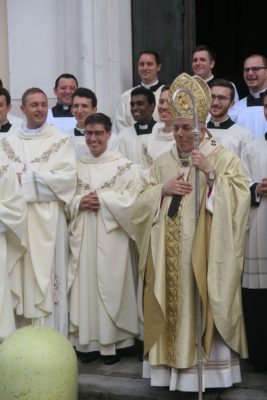 don Nicola Zignin e arcivescovo Mazzocato