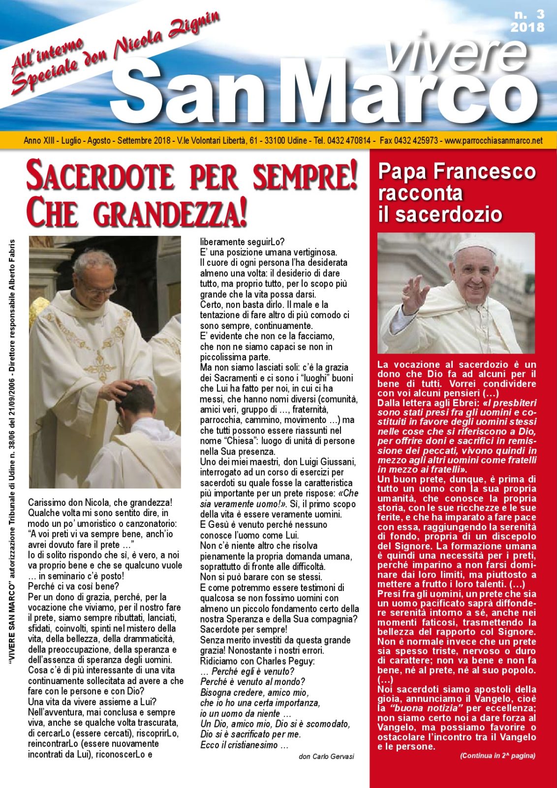 Vivere San Marco n. 3/2018