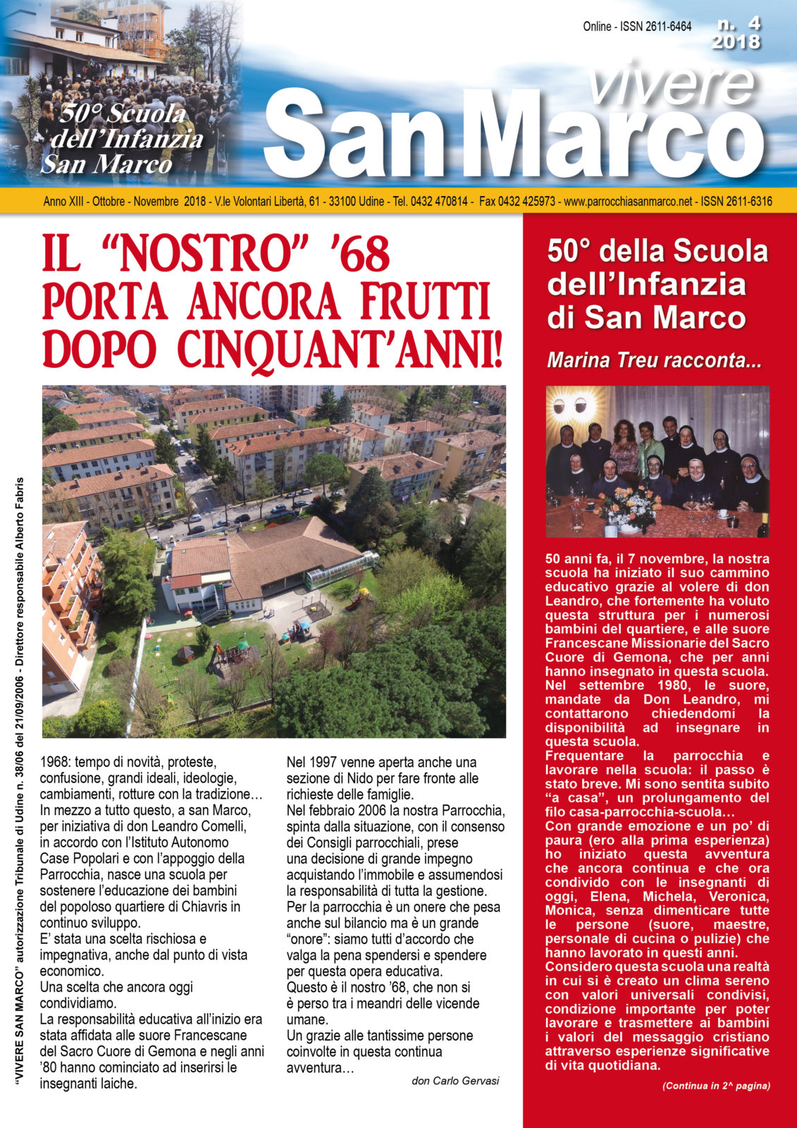 Vivere san Marco n. 4/2018 versione online p.1