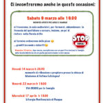 INCONTRI PER ADULTI E FAMIGLIE
