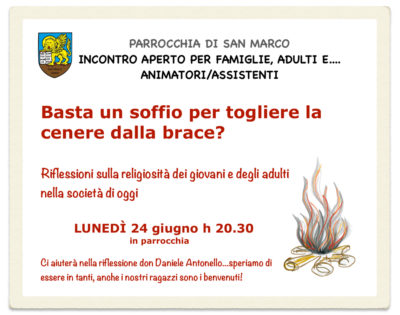 Basta un soffio 24/06/2019