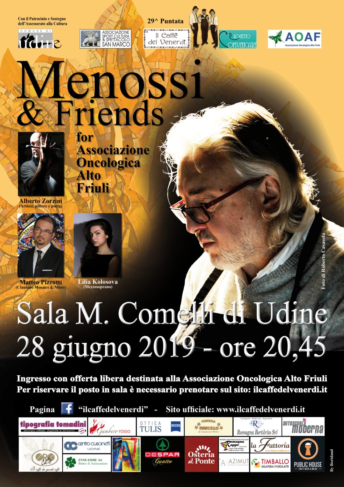 Locandina Menossi & Friends
