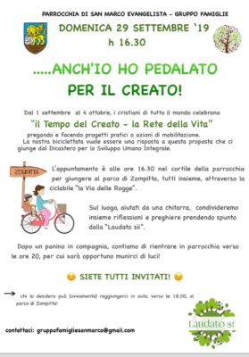 pedalata per il creato