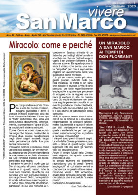 Vivere san marco n. 1/2020 - pag. 1