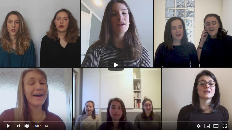 E’ Pasqua i giovani cantano per noi