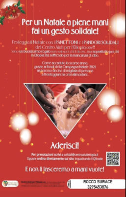 Panettone per l'Etiopia