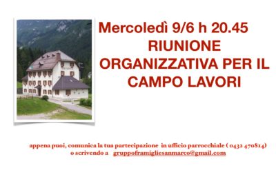 2021 riunione organizzativa campo lavori Pierabech