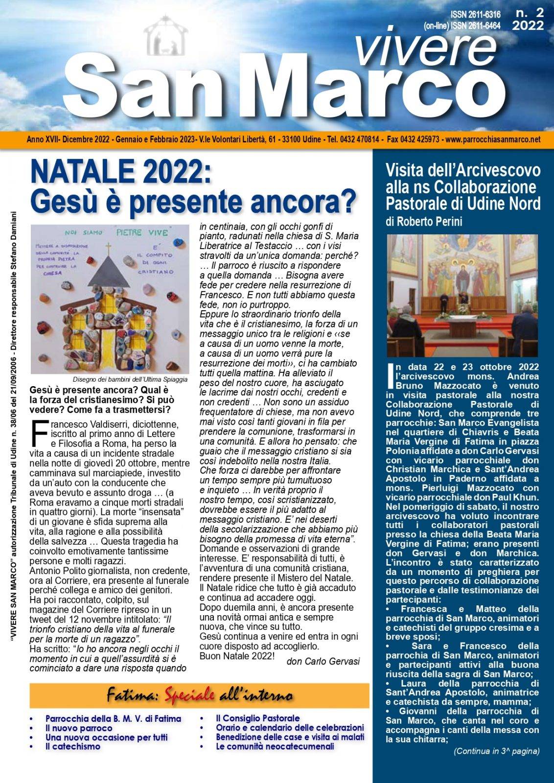 Vivere San Marco n. 2- 2022