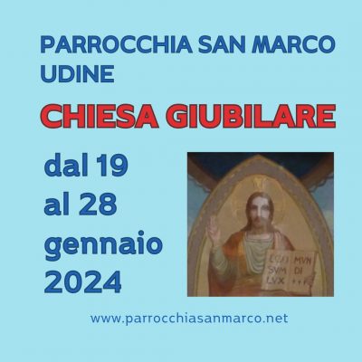 Locandina Chiesa Giubilare