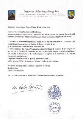 LETTERA EMDEBER-NOMINA VESCOVO