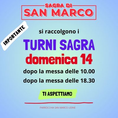 Turni sagra 2024