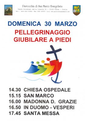 Locandina pellegrinaggio giubilare cittadino