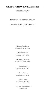 Programma coro Harmoniae