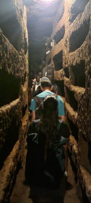 Giubileo Giovani catacombe