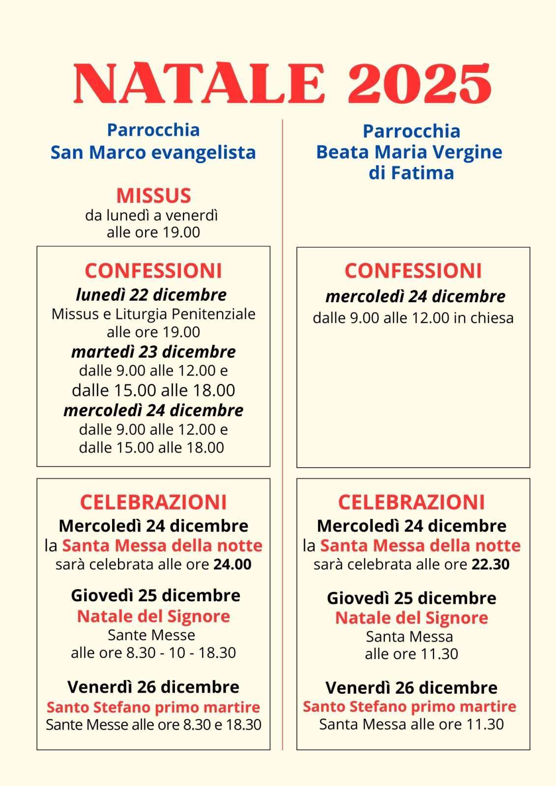 Locandina Natale 2025