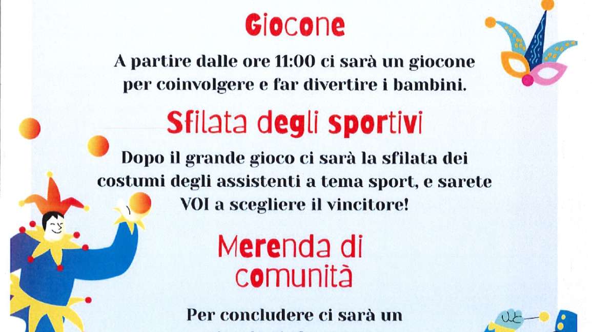 Avvisi settimana 9 – 15 febbraio 2025
