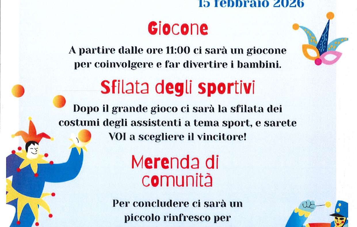 Avvisi settimana 9 – 15 febbraio 2025