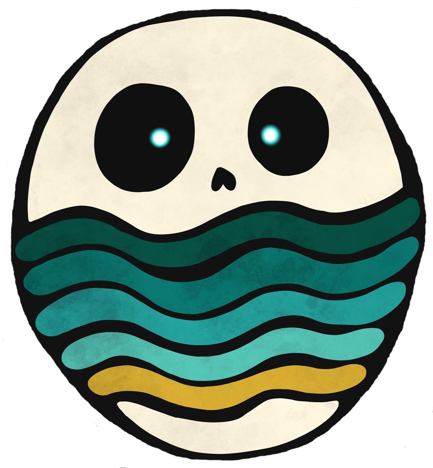 Logo 5 uomini sulla cassa del morto